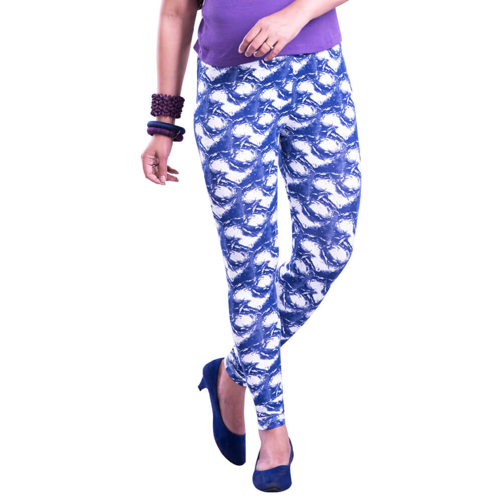 Missimo Collection Mid Waist Women Cotton Lycra Printed Leggings, Casual  Wear, Slim Fit at Rs 115 in Mumbai
