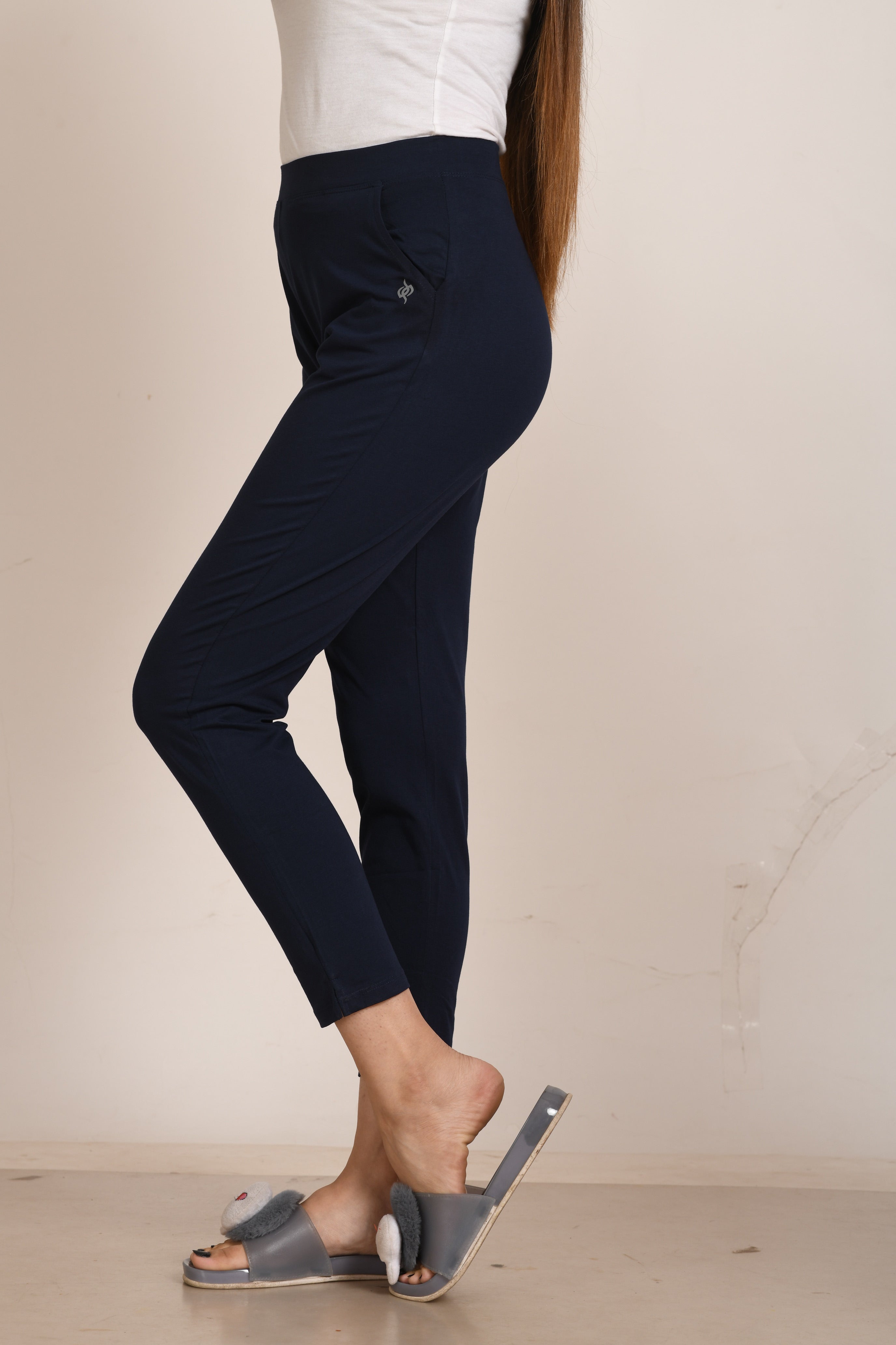 Buy Deepee Twister Knit Pants - Yoga Pants, Kurti Pants, Leisure