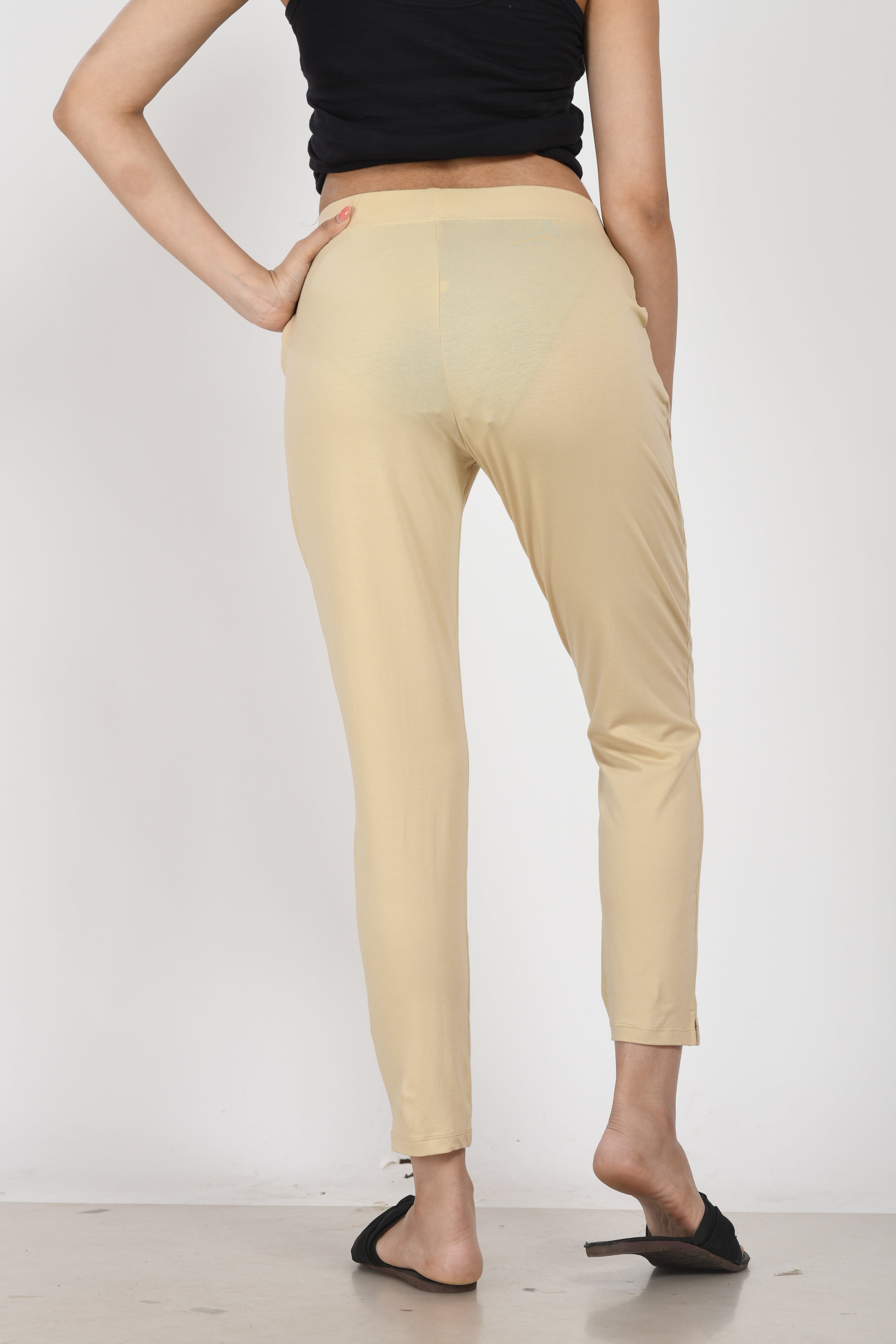 Buy Online Beige Rayon Pants for Women & Girls at Best Prices in Biba  India-FLORALH15377AW19BEG