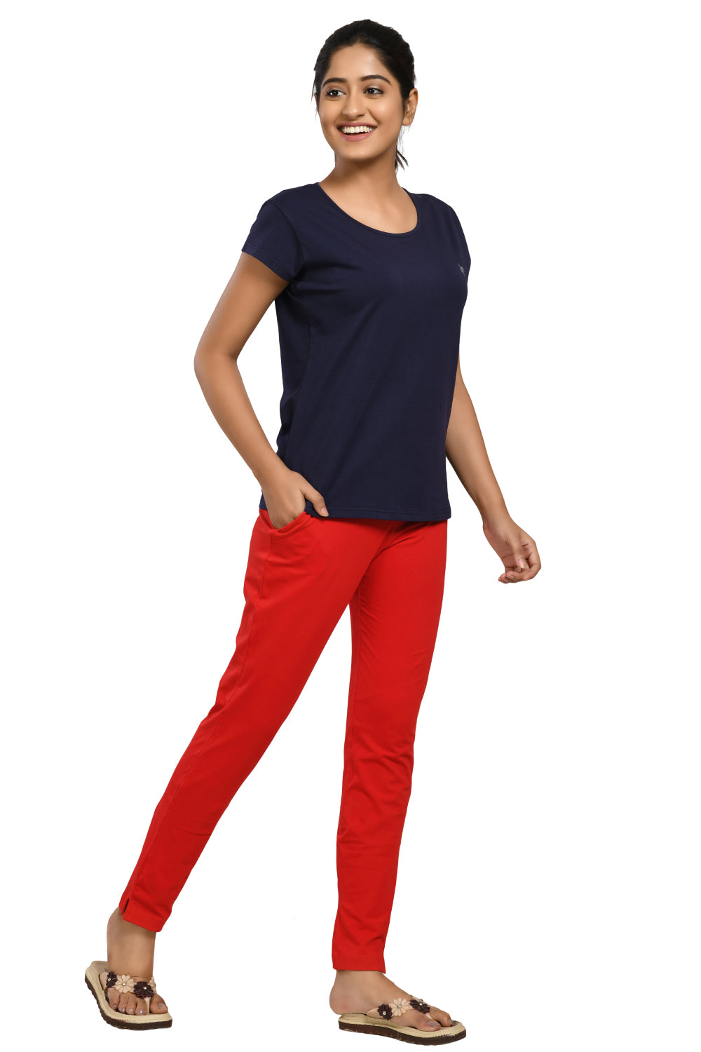 Buy DEEPEE Twister Kurti Pants Premium for Women XL Coral at Amazonin