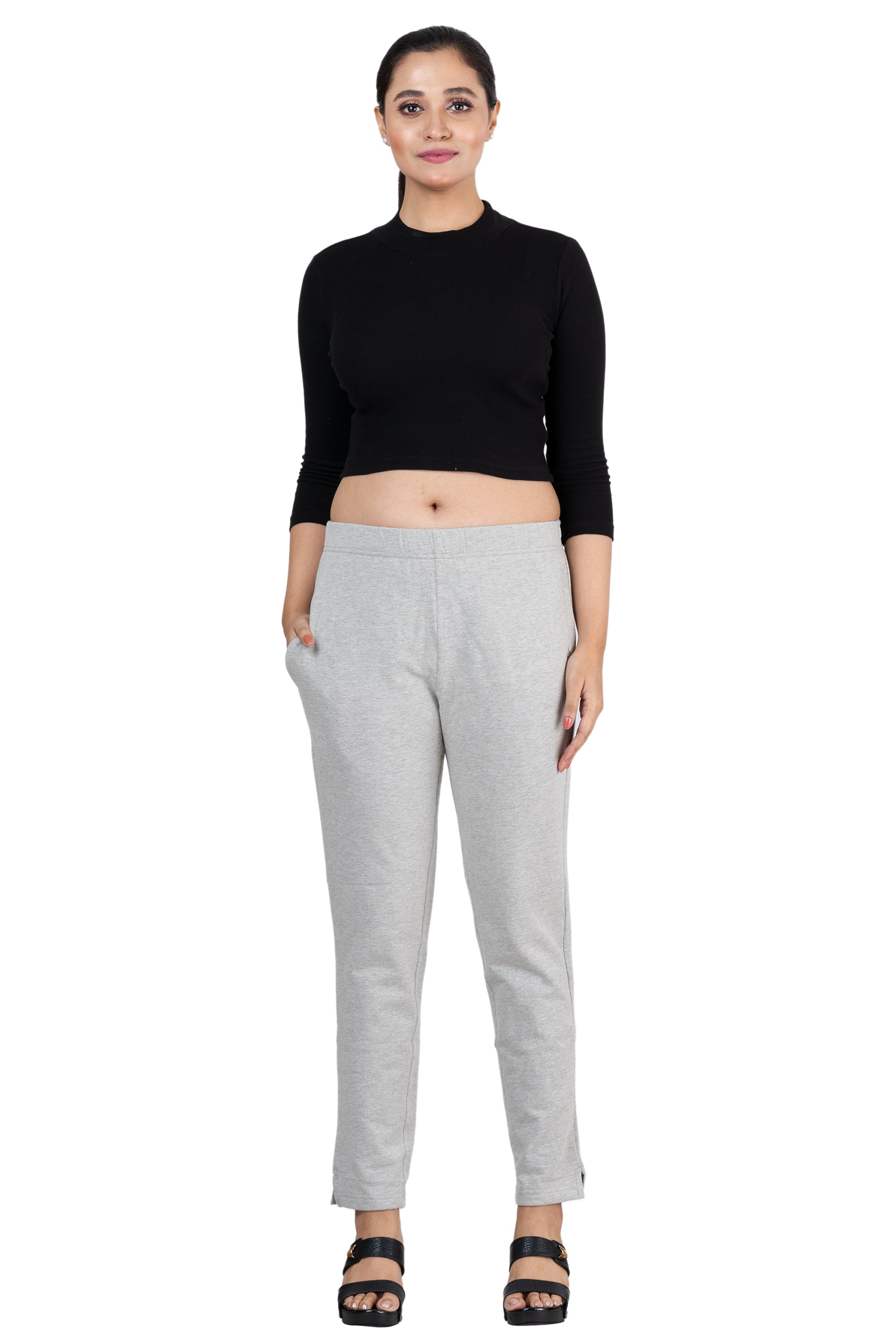 Elleven Trousers and Pants  Buy Elleven Blue Straight Winter Trousers  Online  Nykaa Fashion